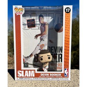 Funko Pop Magazine Cover - Slam - Devin Booker (#17, NEW, with case)